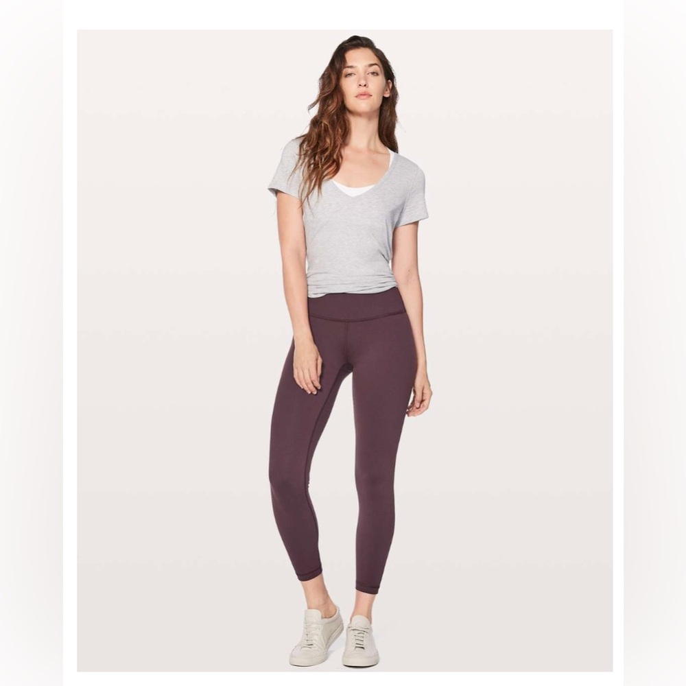 LULULEMON Wunder Under High Rise 7/8 Leggings, Size 6